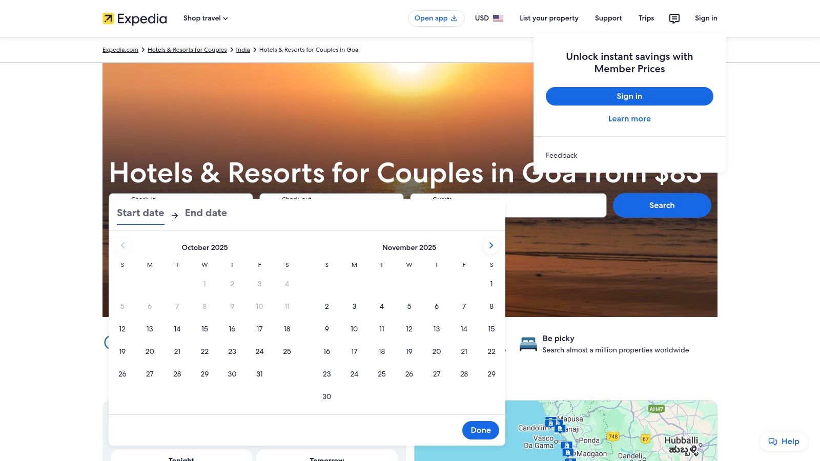 Expedia (India-Compatible Filters)