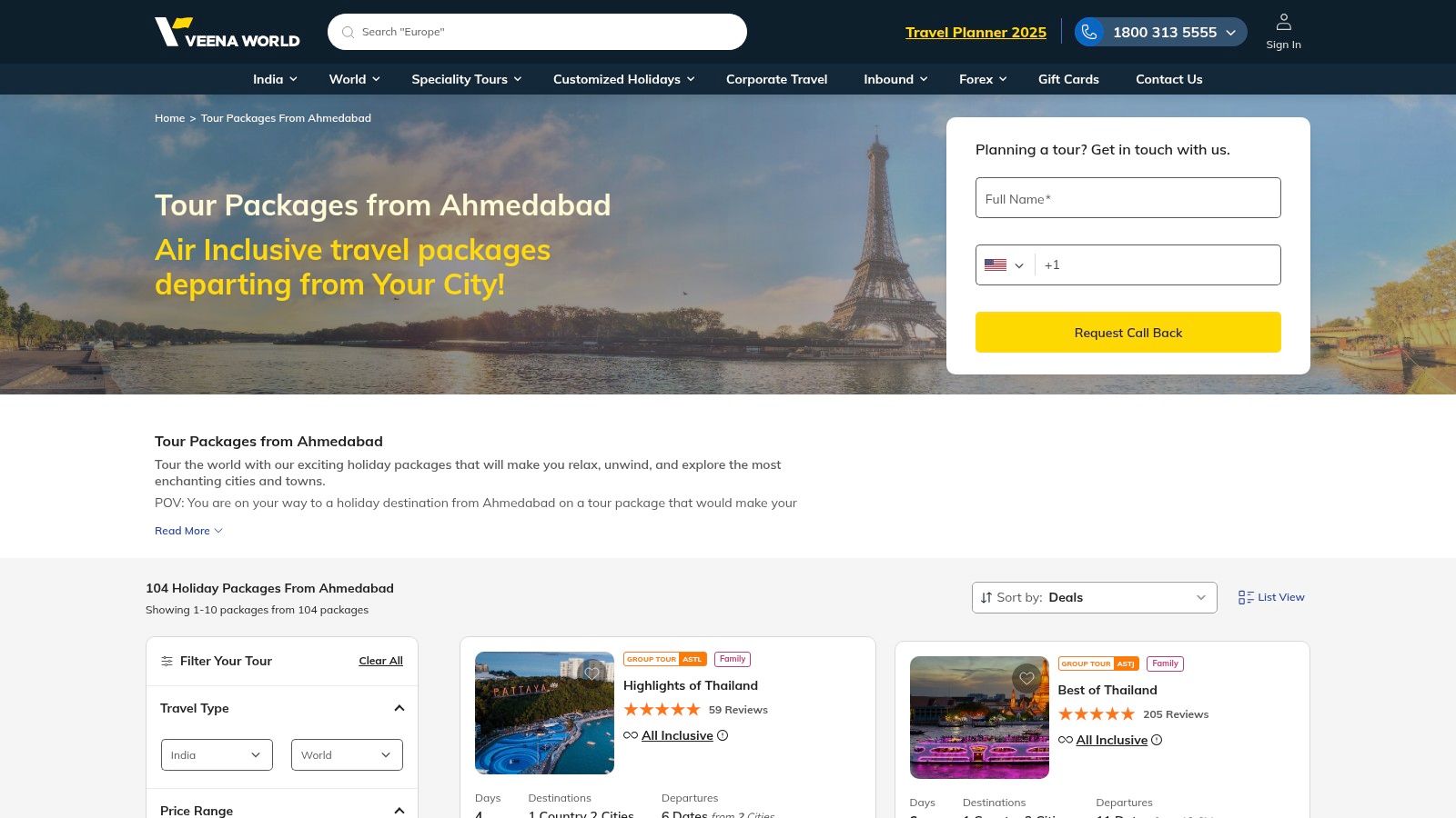 7 Best Family Tour Packages from Ahmedabad for 2025 3 Veena World