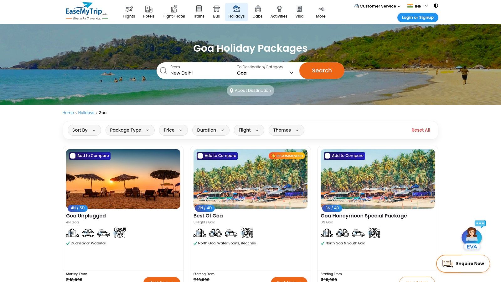 7 Best Honeymoon Packages in Goa for a Romantic 2025 Trip 5 EaseMyTrip (Holidays)