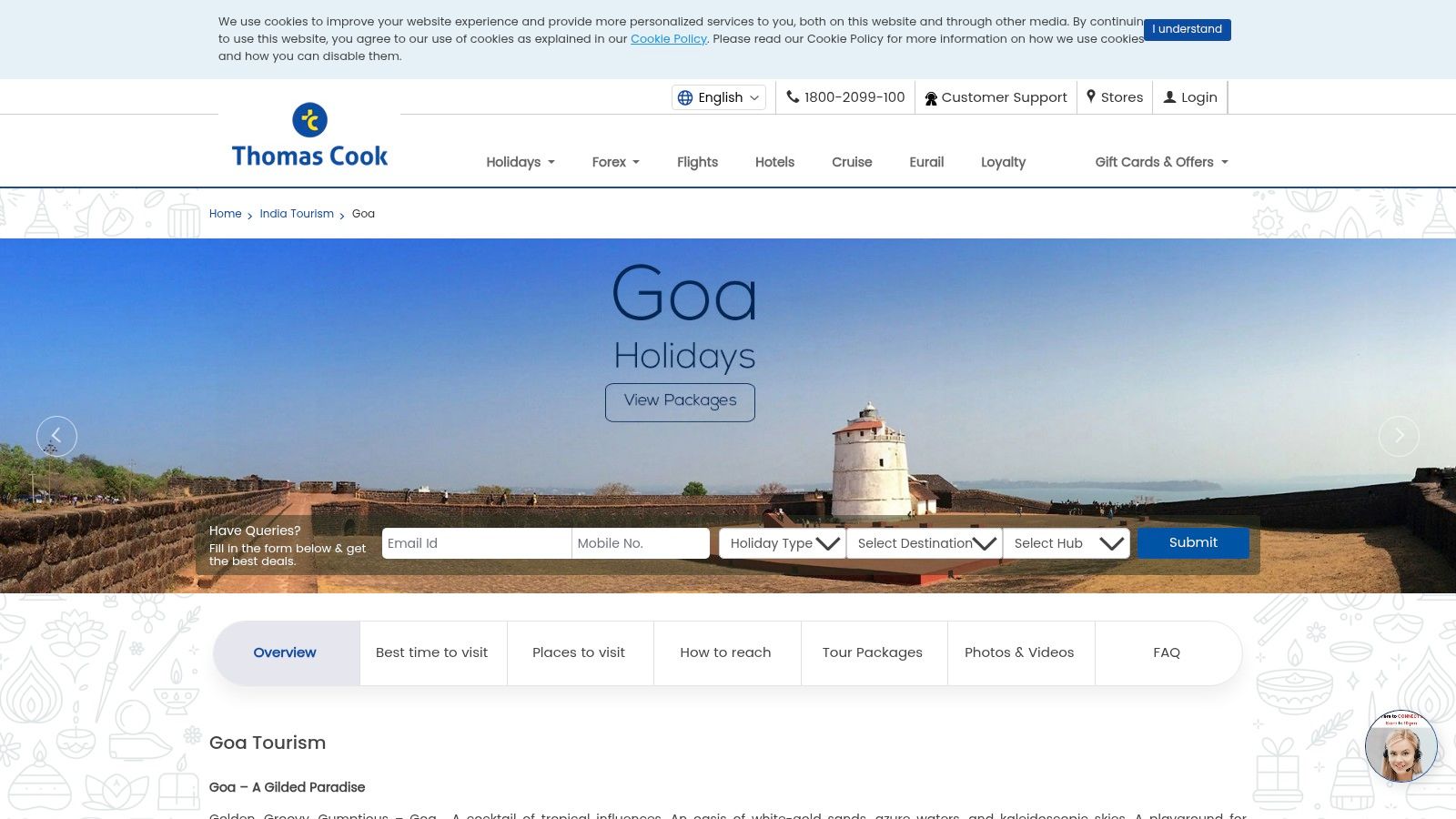 Finding the Best Goa Tour Operators for Your Dream Trip 3 Thomas Cook India