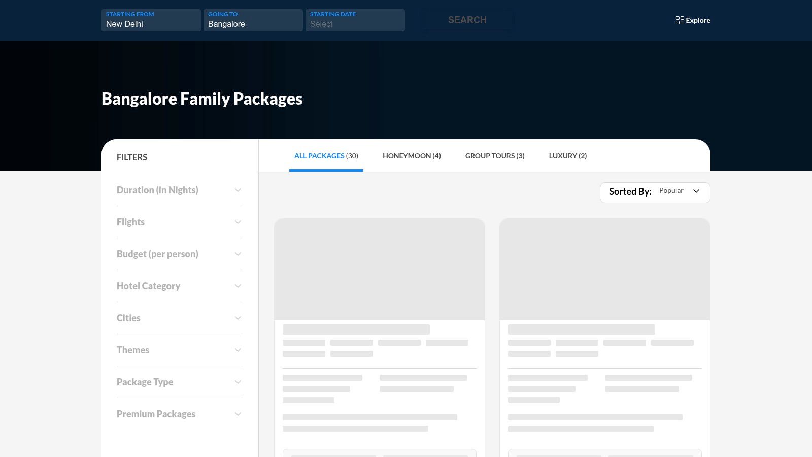 Best Family Tour Packages from Bangalore: Your 2025 Guide 1 MakeMyTrip (MMT)