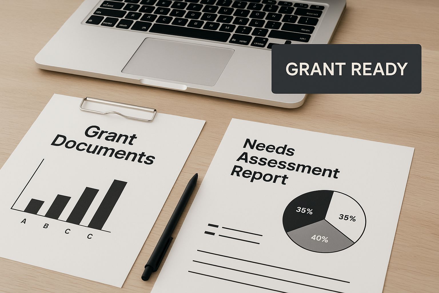Infographic about how to write grants for nonprofits