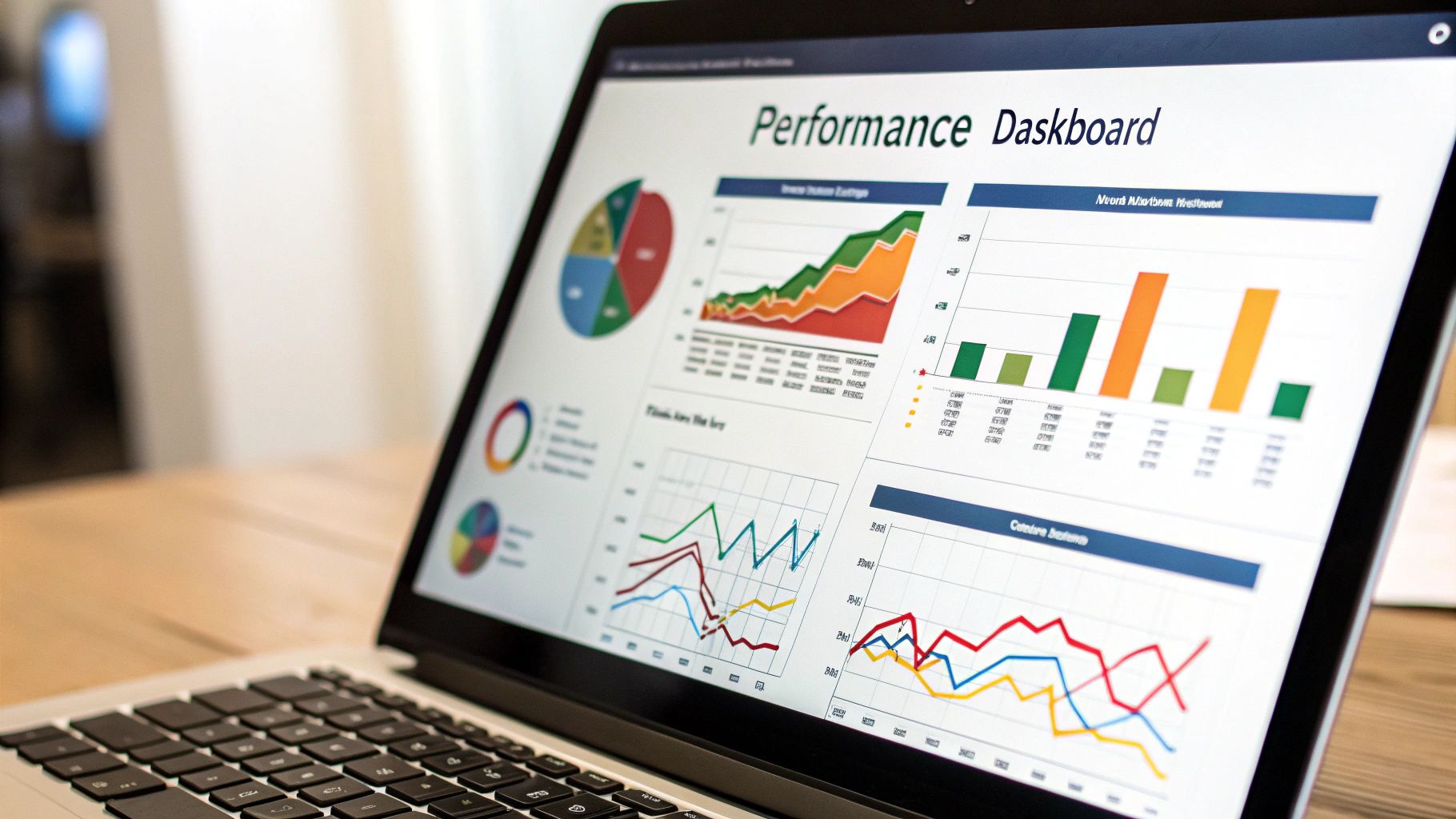 Performance Measurement Dashboard Template