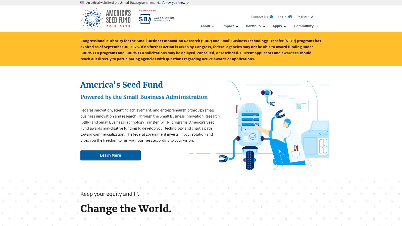 SBIR.gov (America’s Seed Fund)