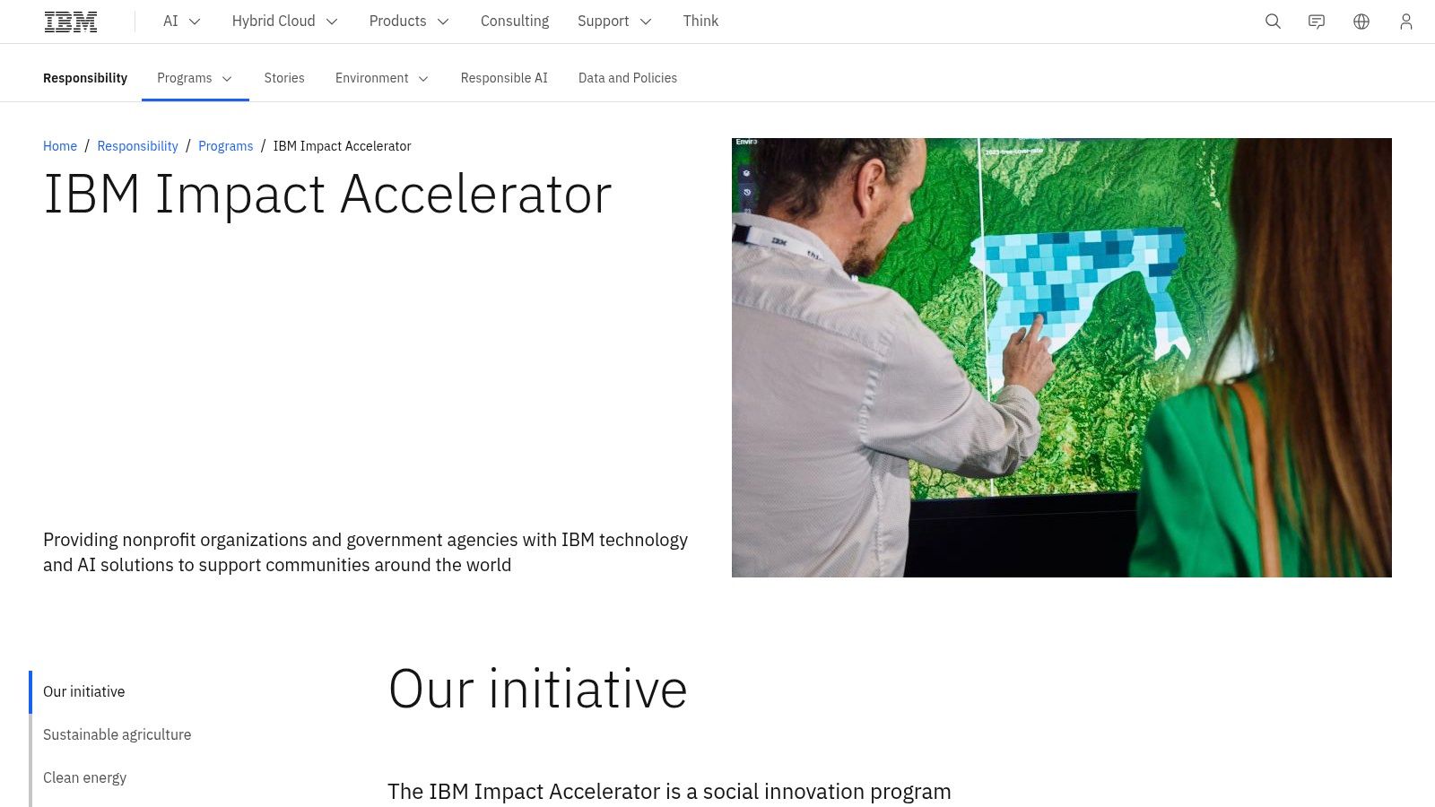 IBM Sustainability (Impact) Accelerator