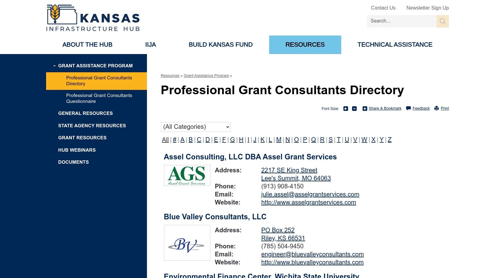 Kansas Infrastructure Hub