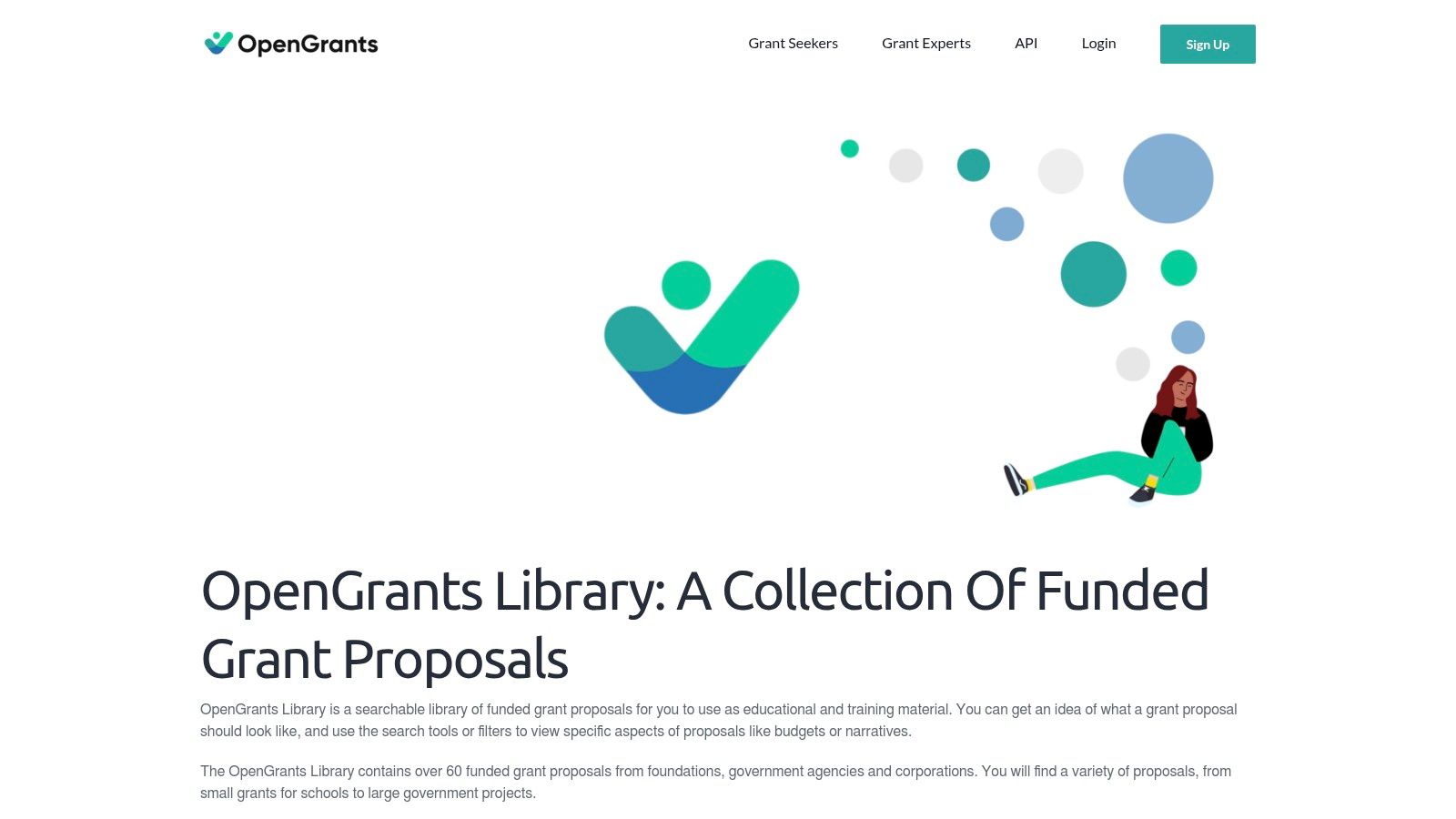 OpenGrants Library: A Collection Of Funded Grant Proposals