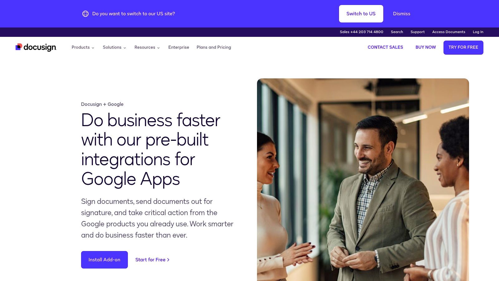 DocuSign for Google Workspace