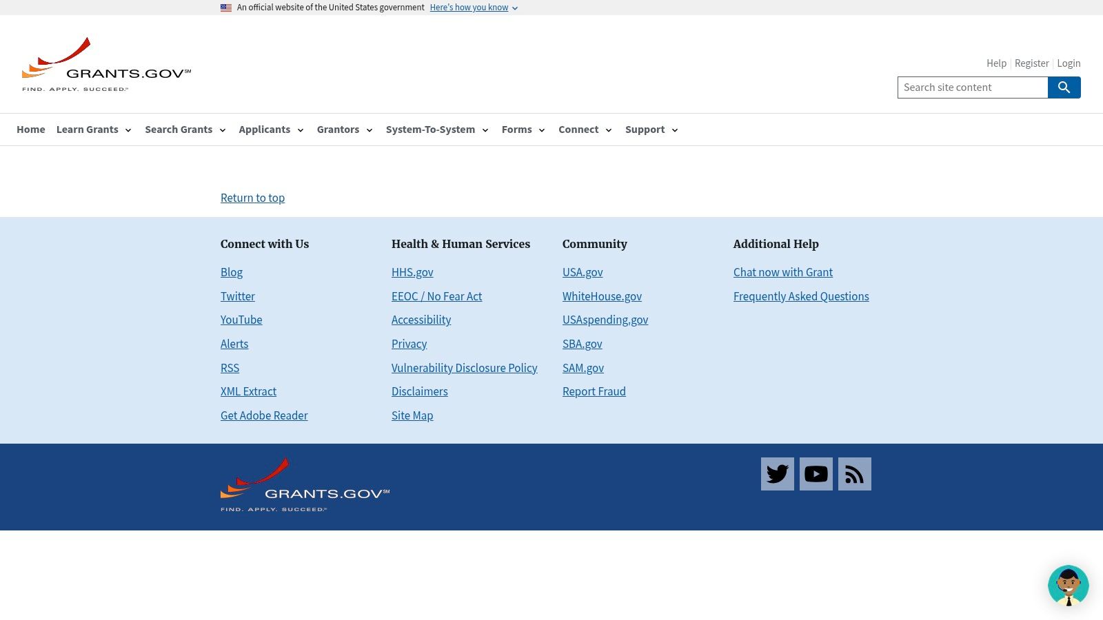 Grants.gov Workspace