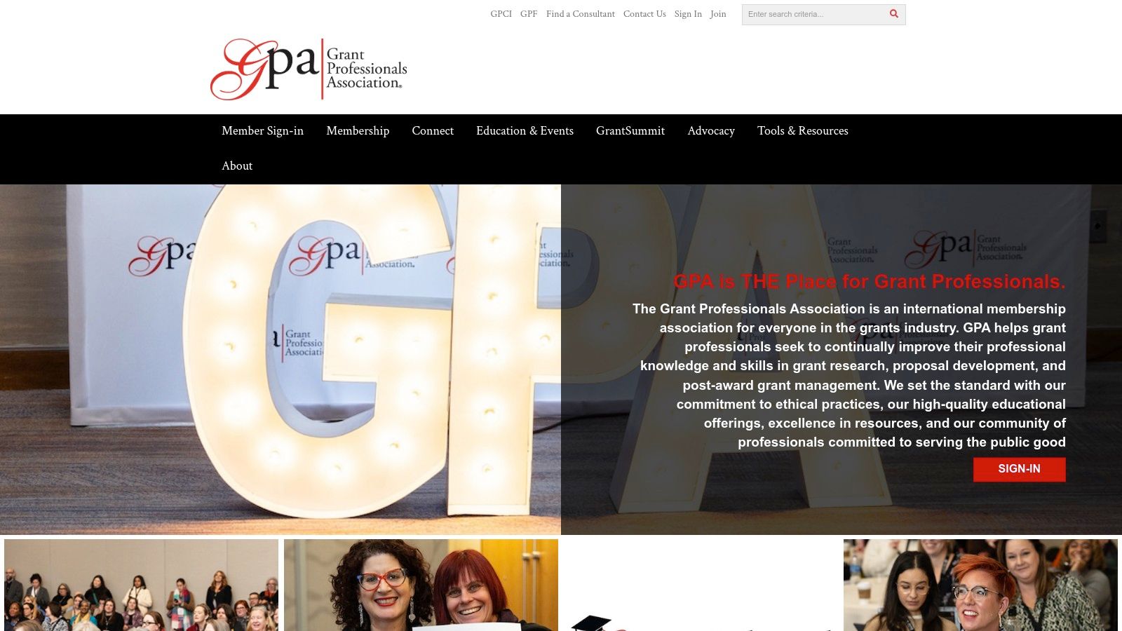 Grant Professionals Association (GPA)