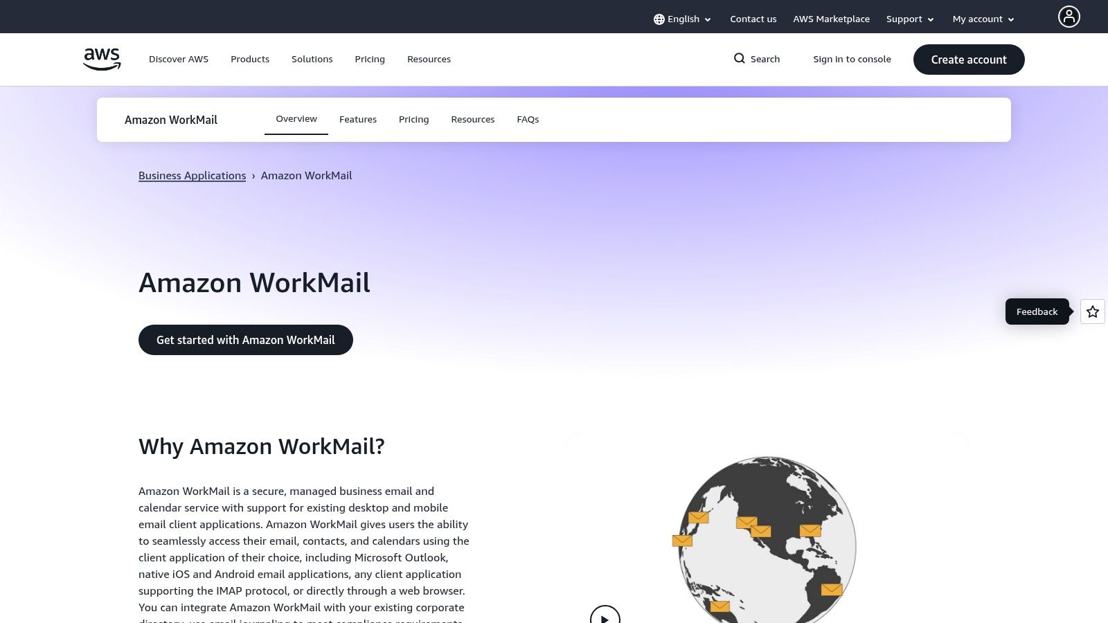 Amazon WorkMail (+ WorkDocs)