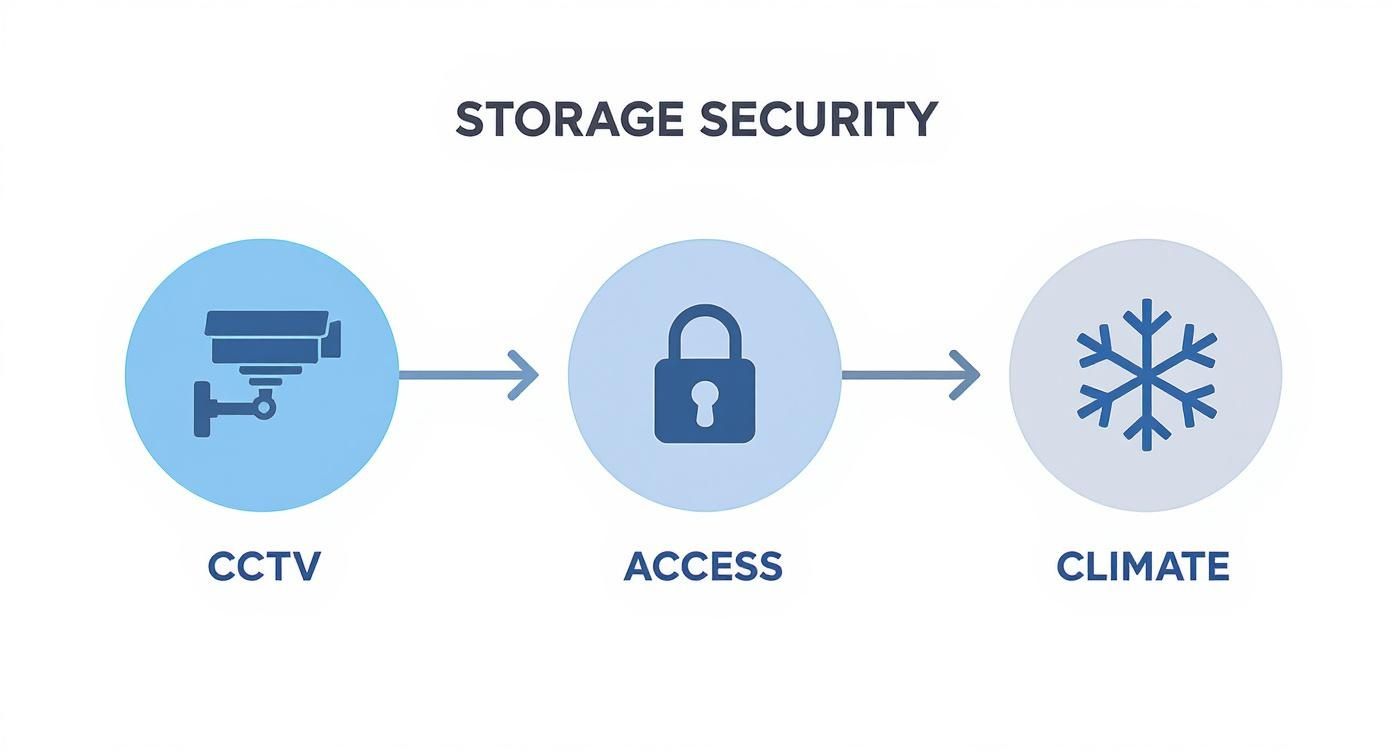 Infographic about long term storage