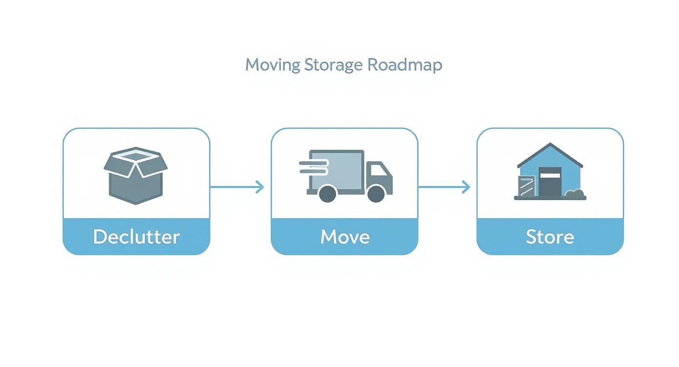 Infographic about furniture removal and storage melbourne
