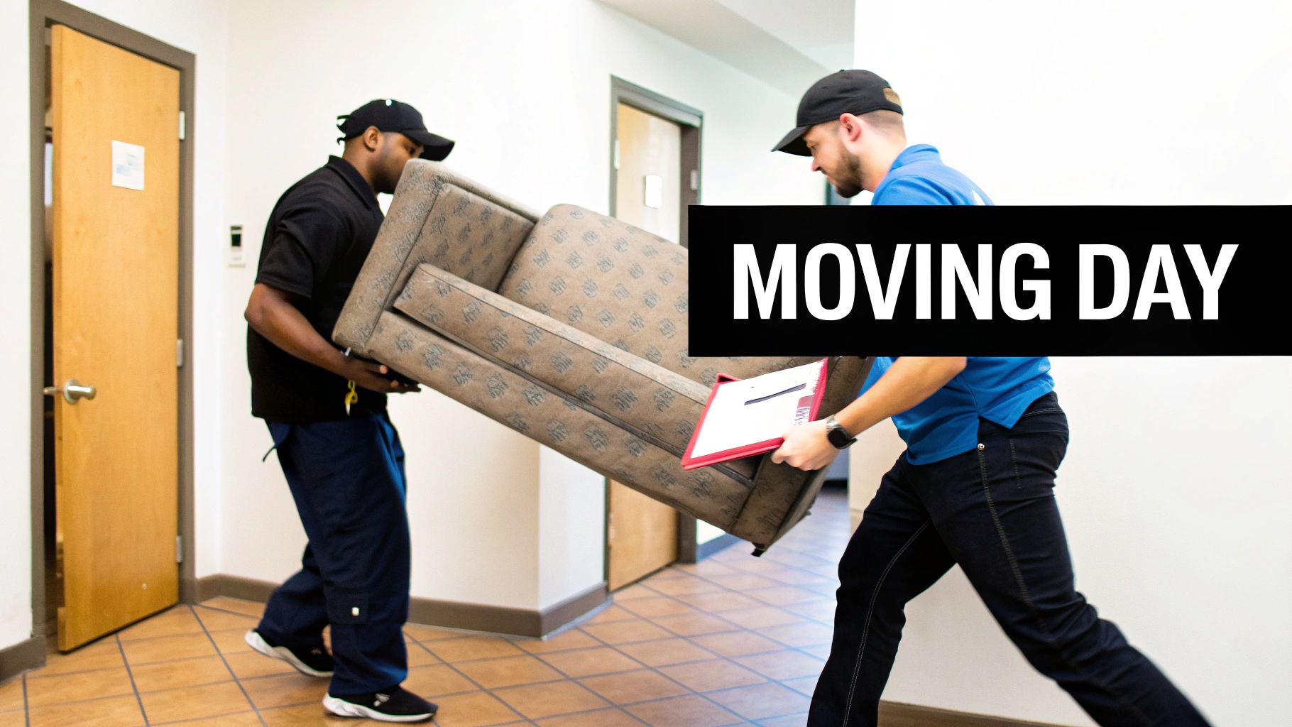 Prepare for Moving Day Logistics and Coordination