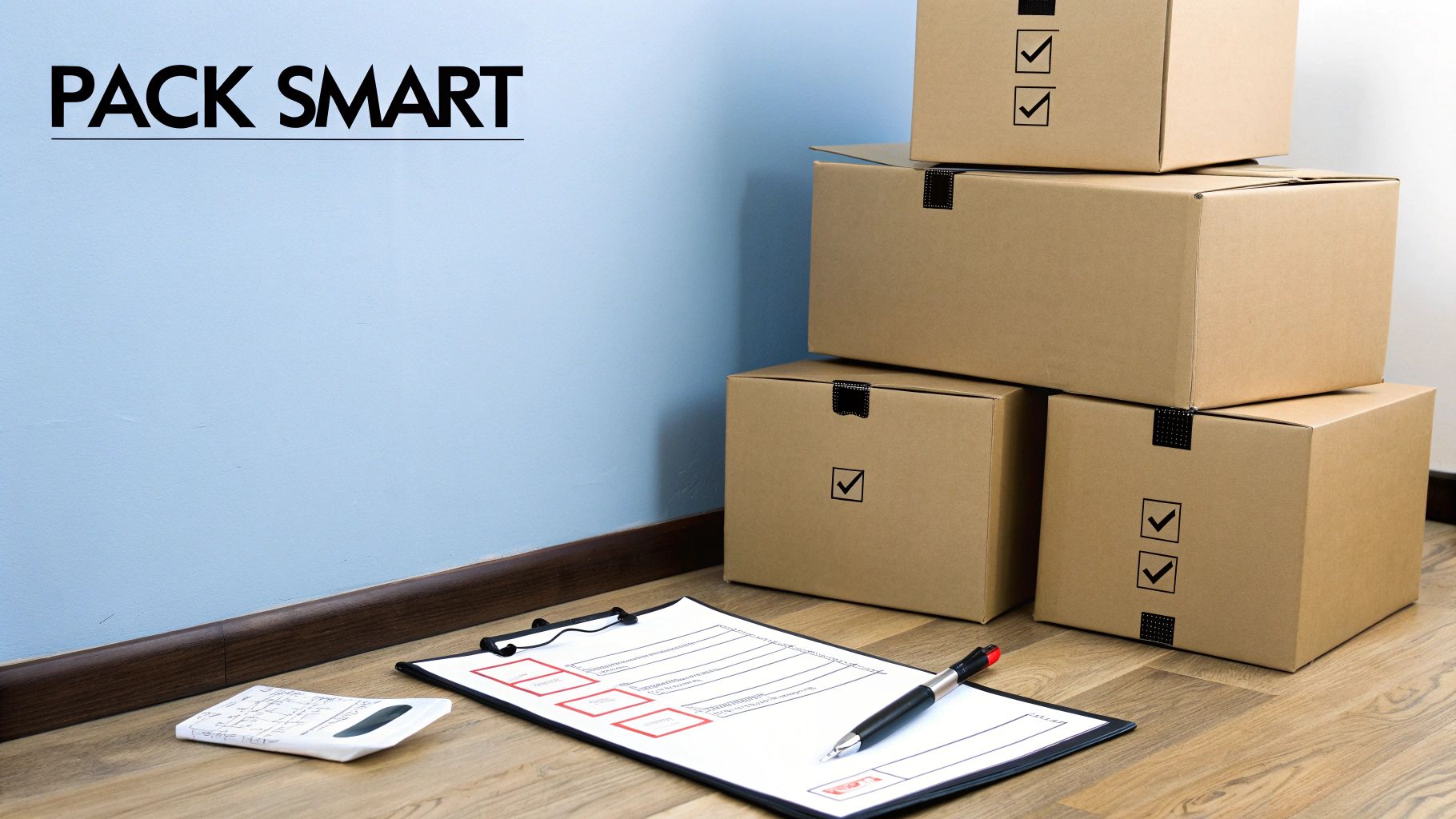 Pack Strategically Using Proper Supplies and Labeling System