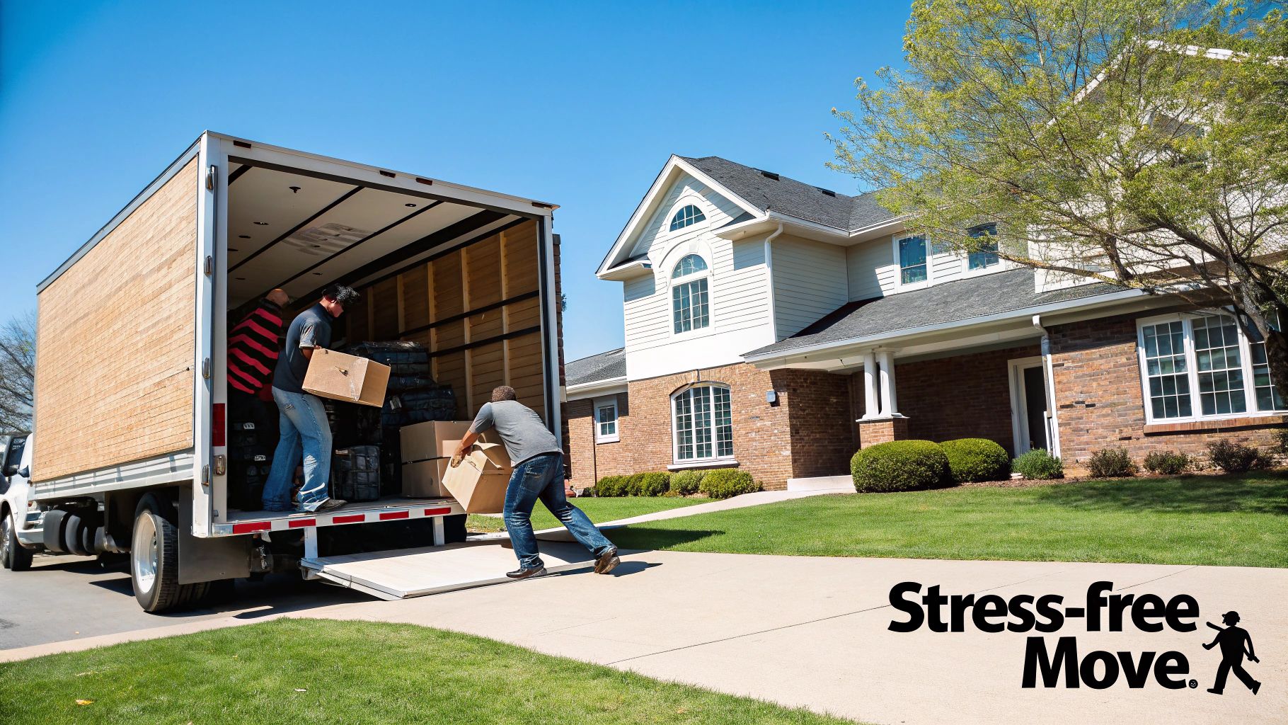 A professional removalist carefully wrapping furniture for an interstate move.