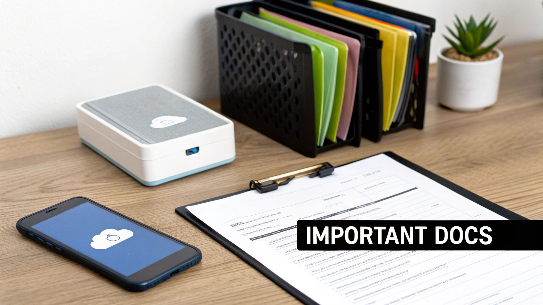 Gather and Organize Important Documents and Records