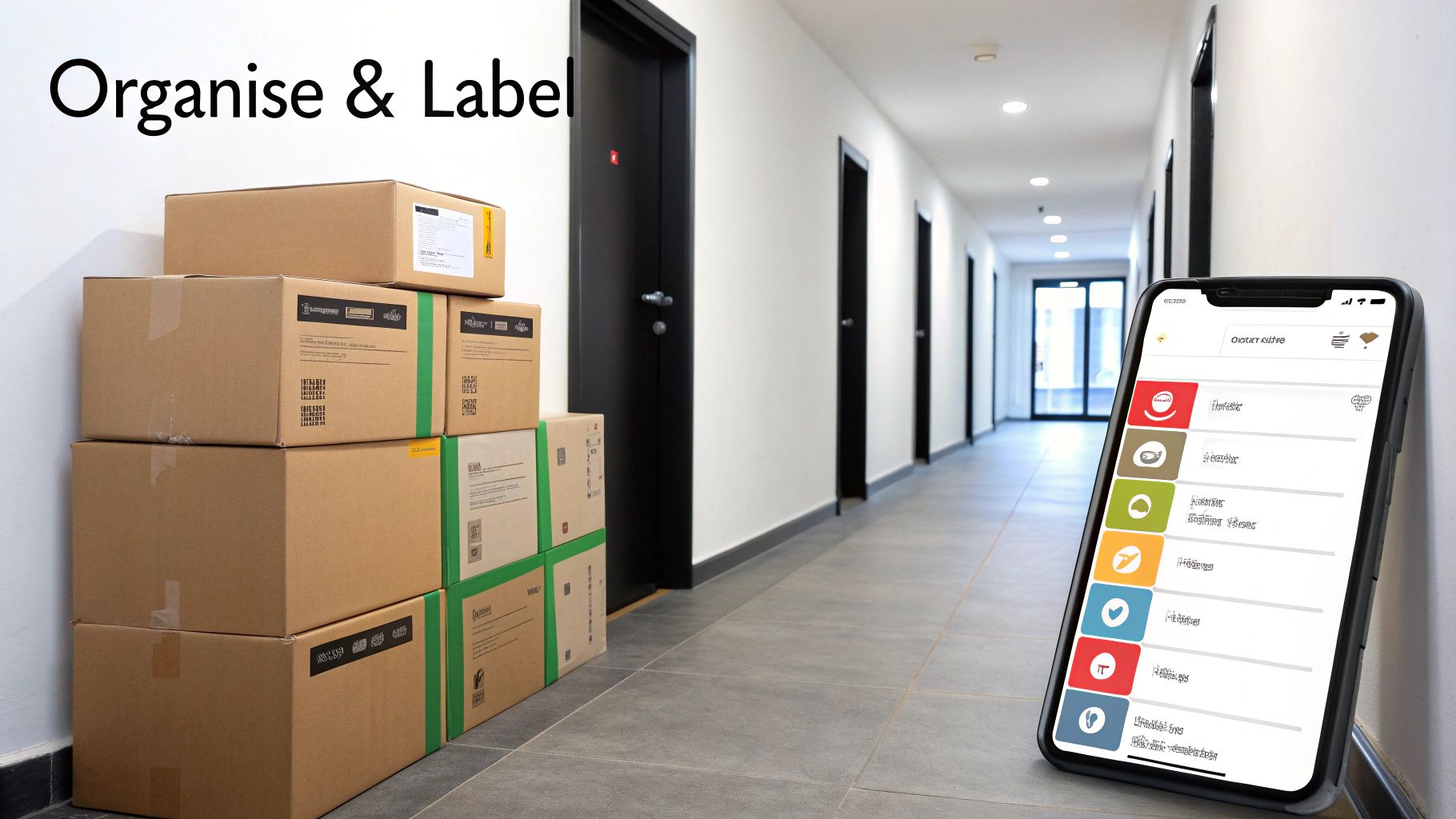 Moving Labels On Boxes