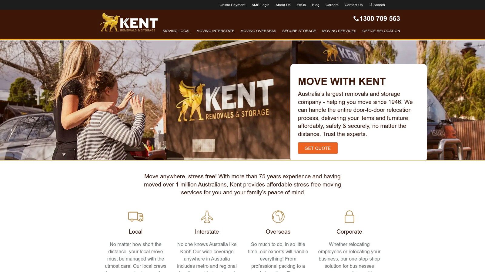 Kent Removals & Storage — Melbourne