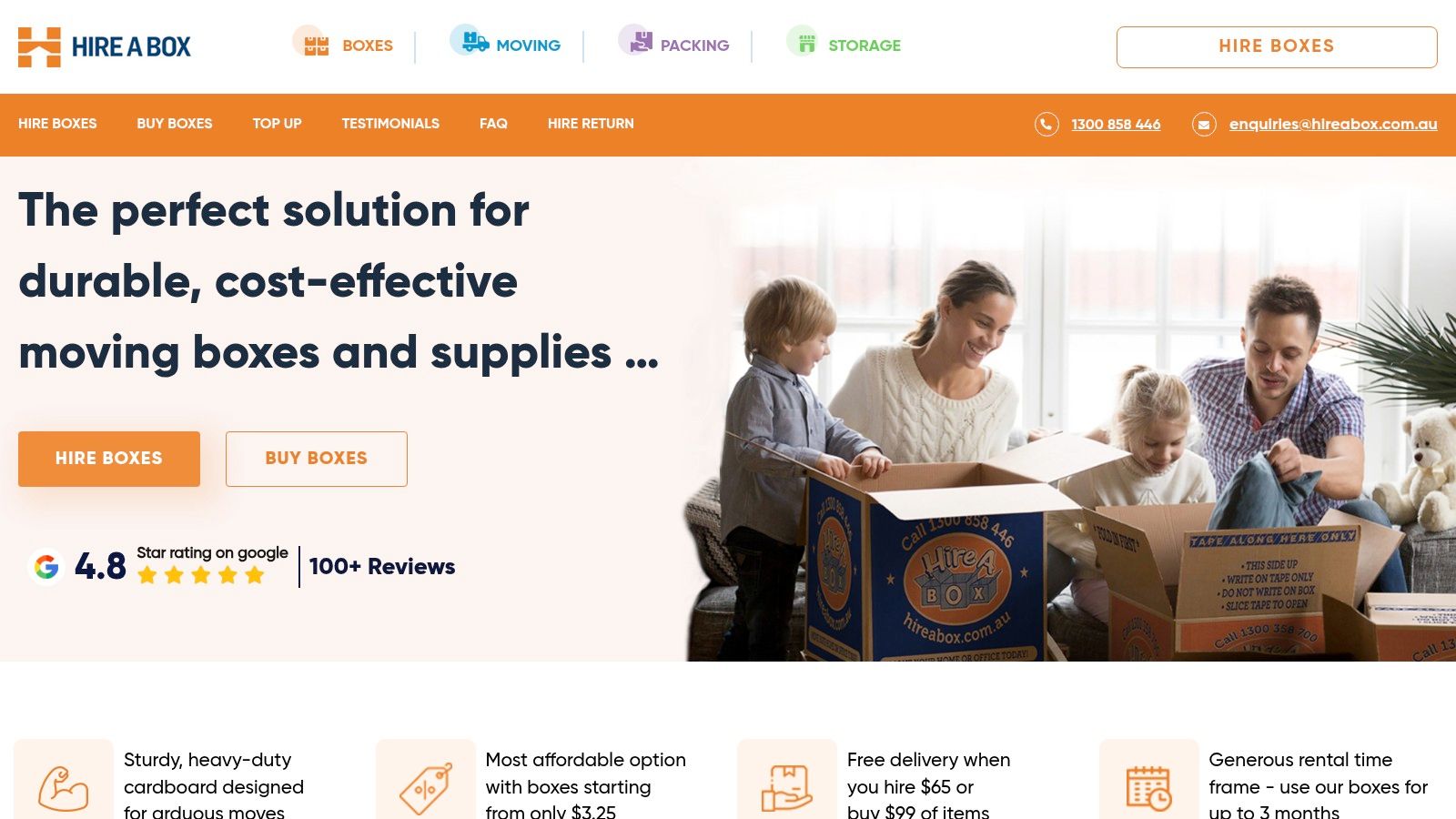 Hire A Box – Hire or Buy Moving Boxes