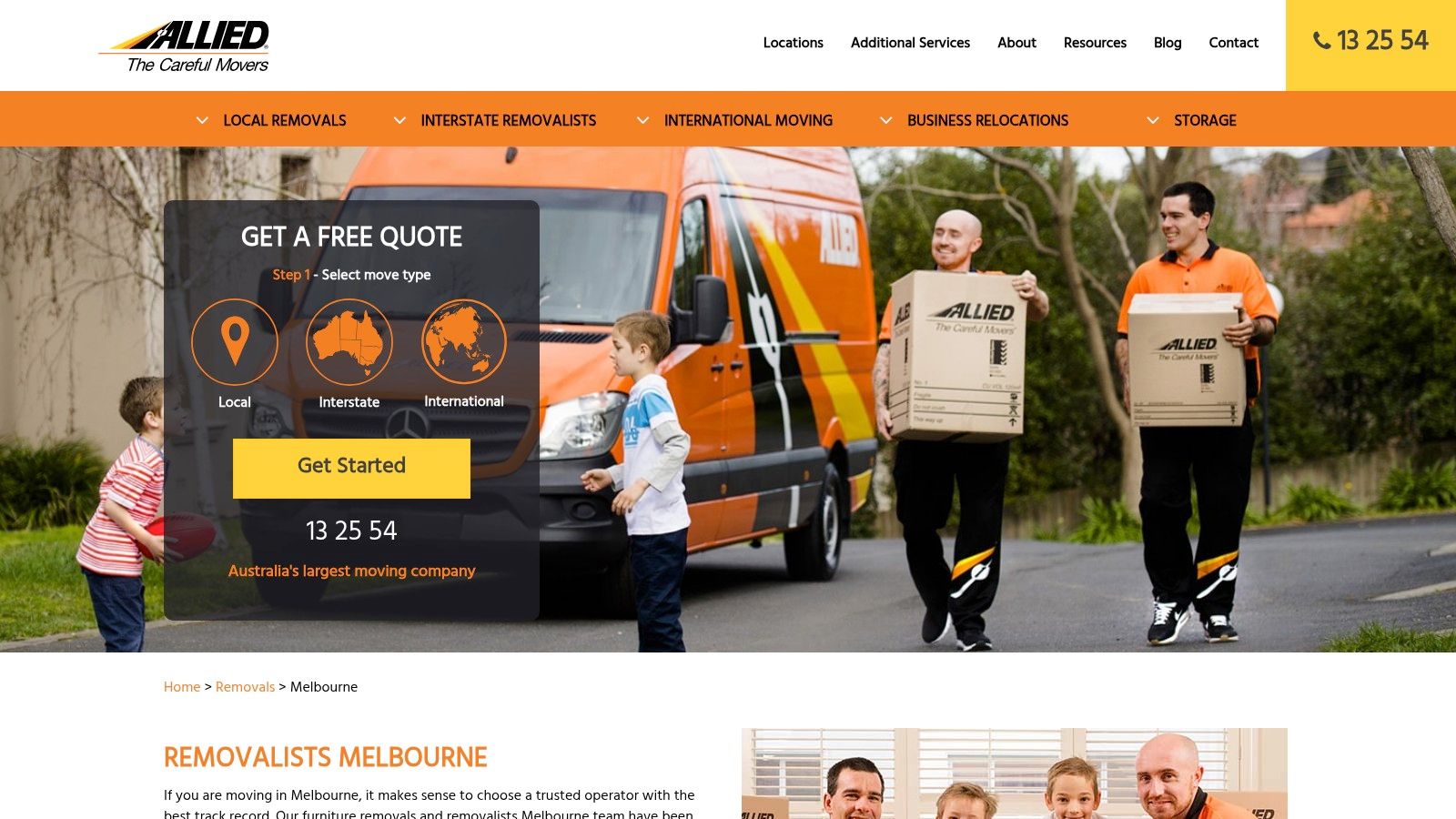 Allied Moving Services — Melbourne
