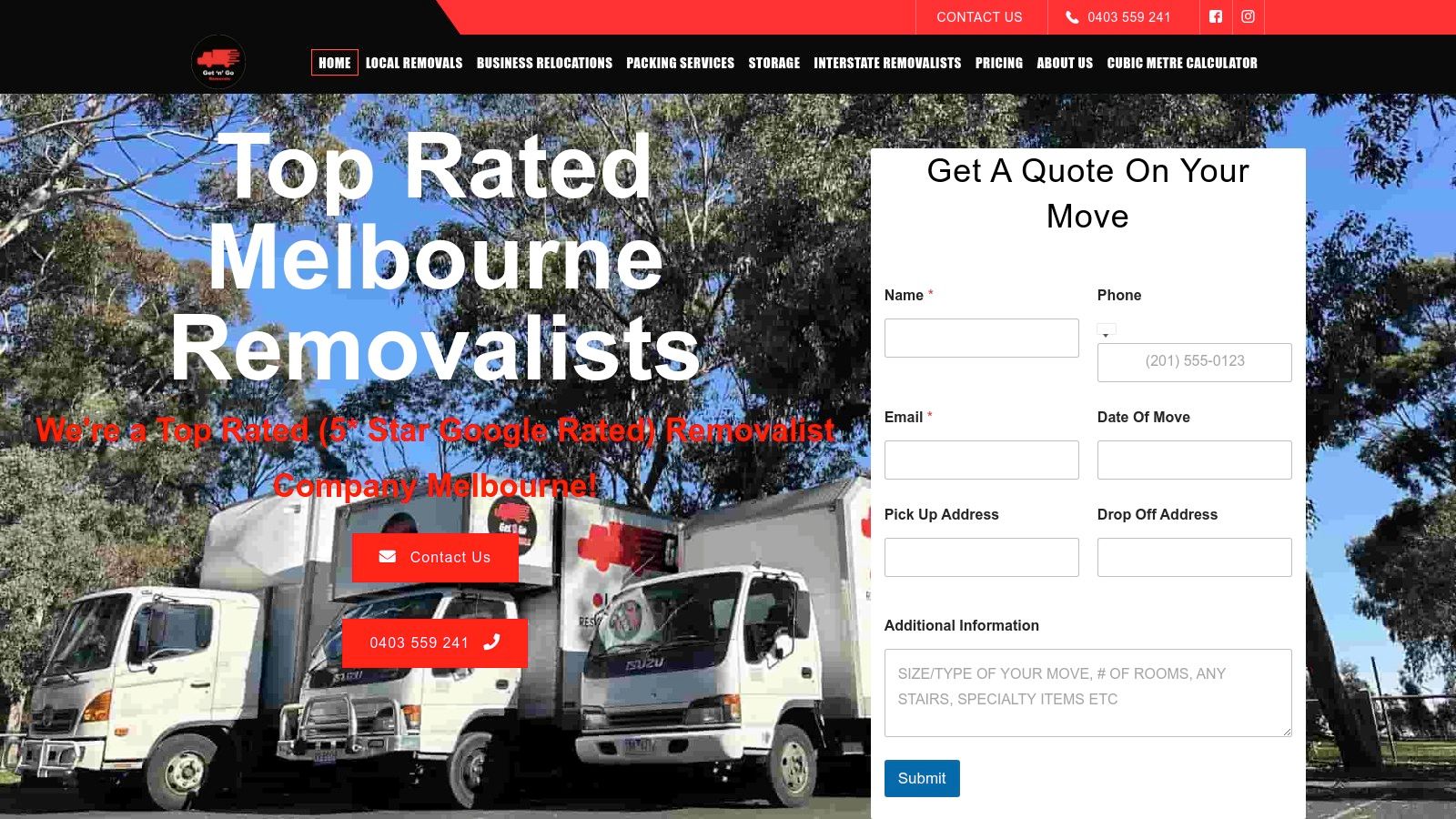 Get n Go Removals Melbourne