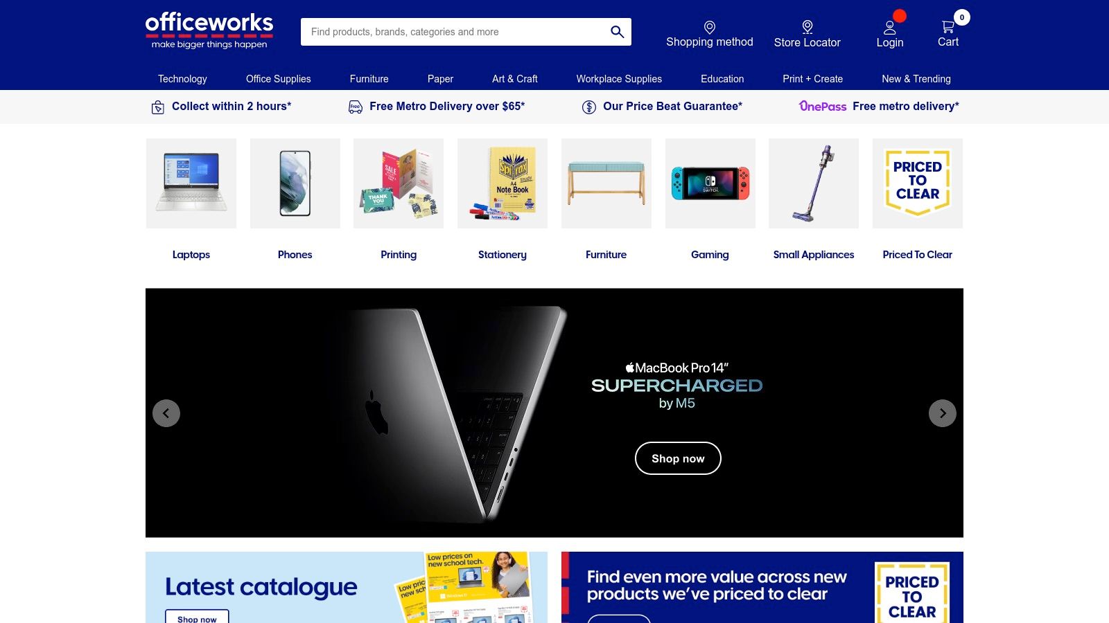 Officeworks – Moving Boxes (PPS brand) and Packs