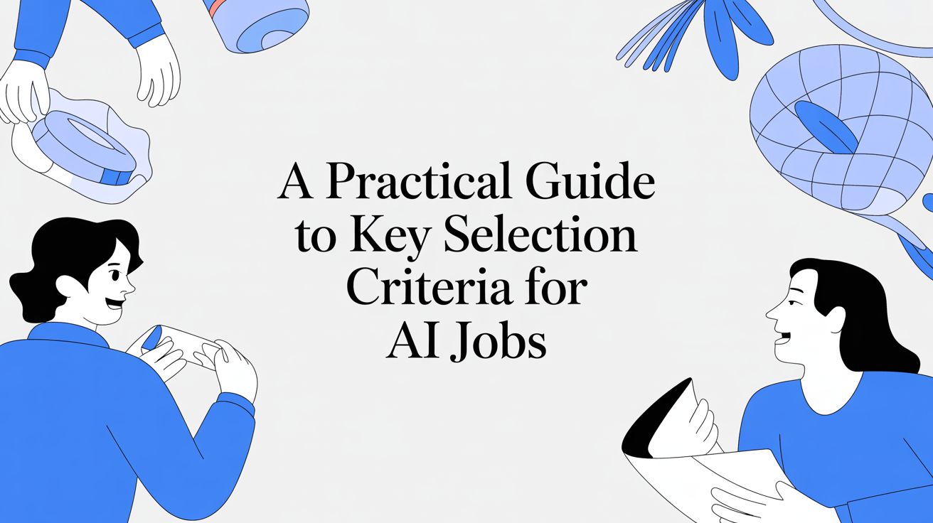 A Practical Guide to Key Selection Criteria for AI Jobs