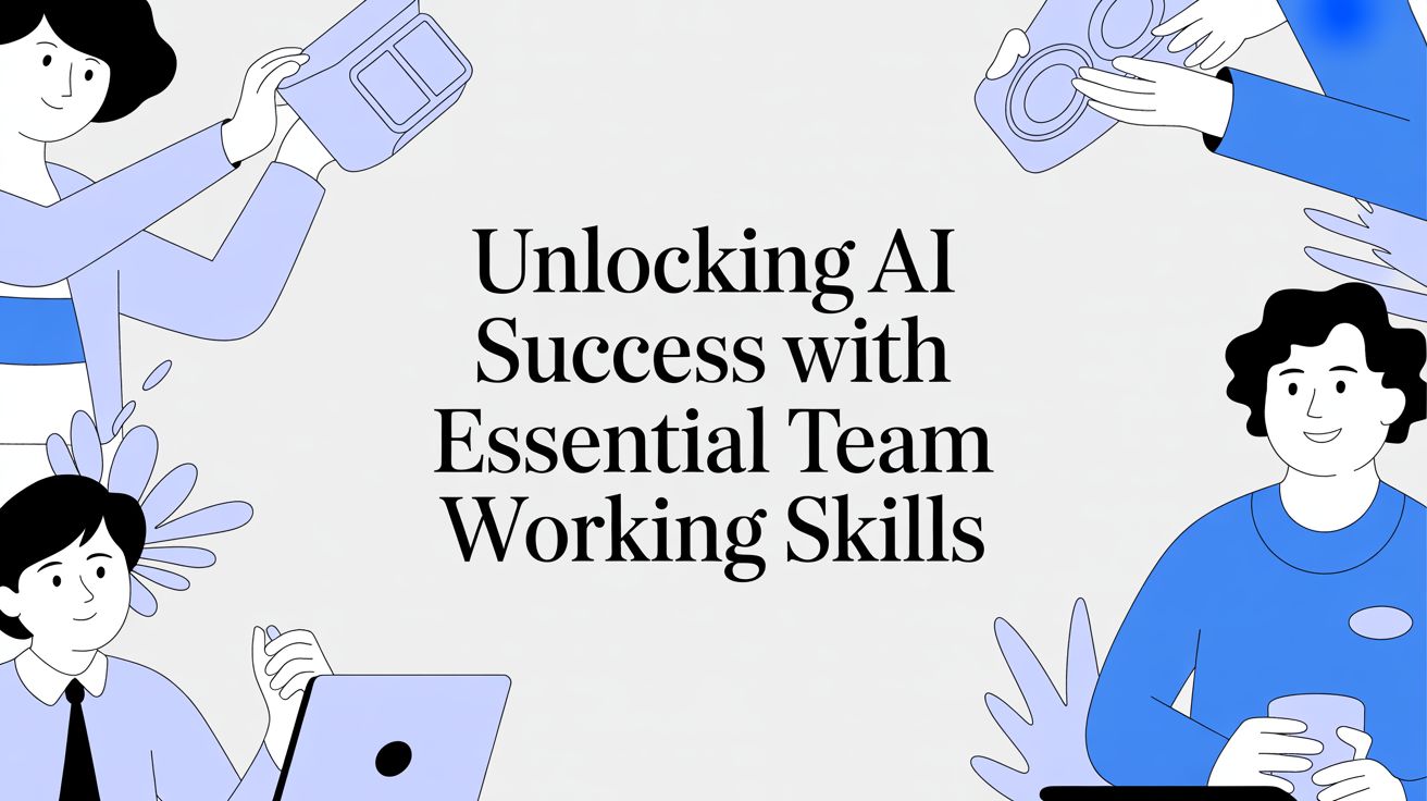 Unlocking AI Success with Essential Team Working Skills