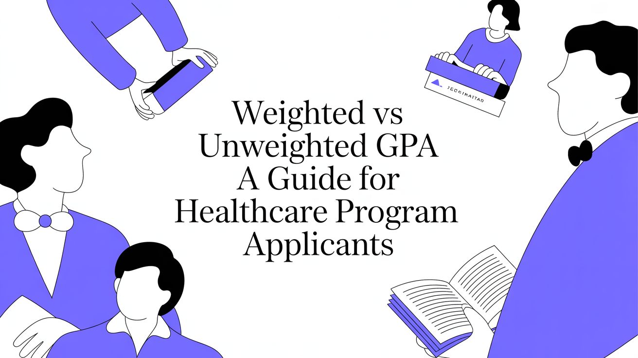 Weighted vs Unweighted GPA A Guide for Healthcare Program Applicants