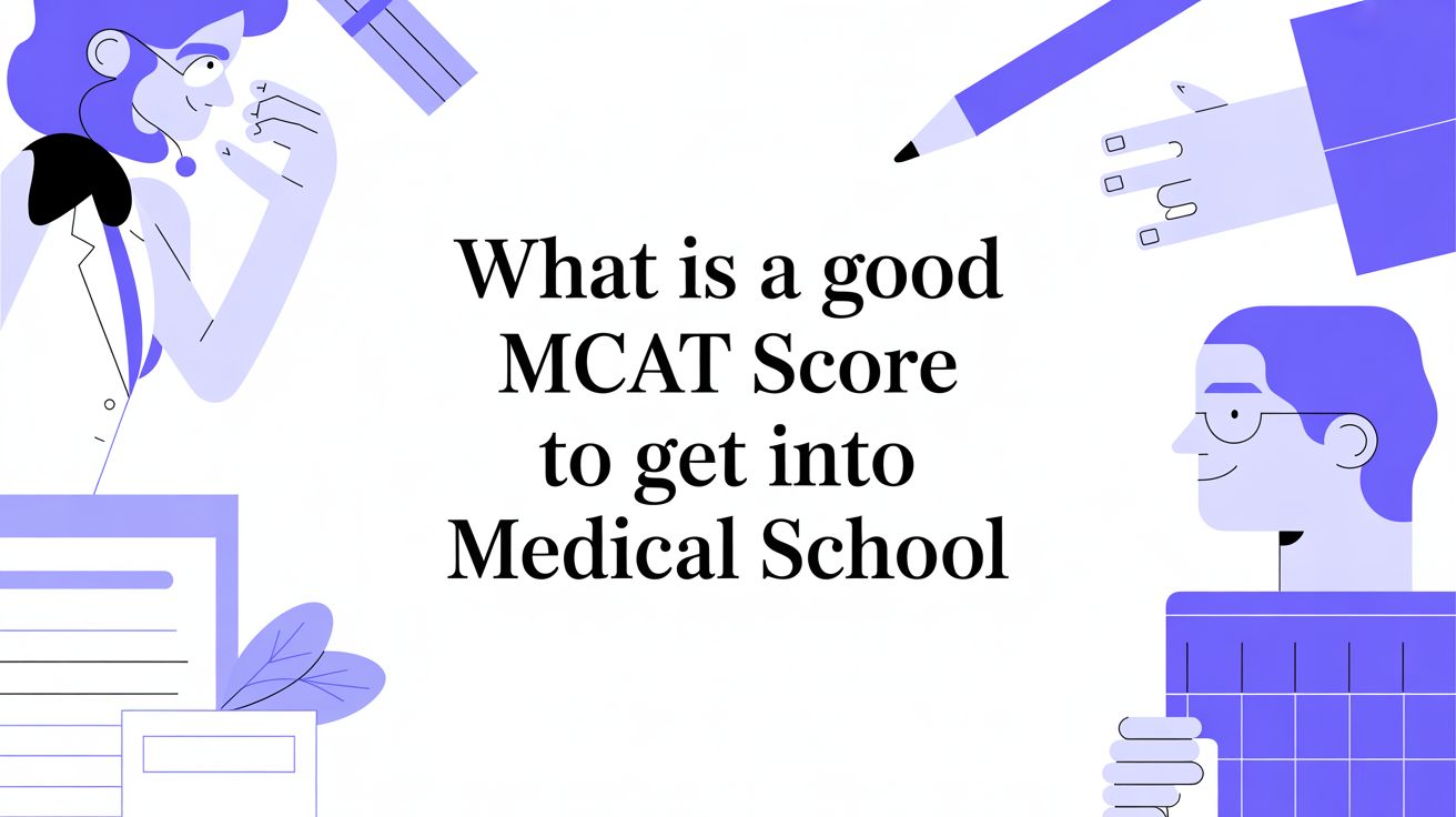 What Is a Good MCAT Score to Get into Medical School