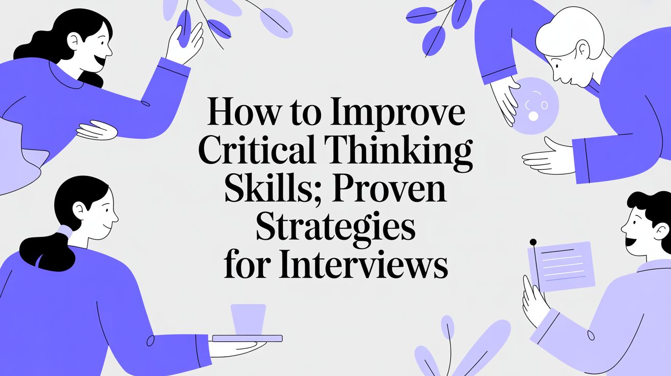 How to Improve Critical Thinking Skills: Proven Strategies for Interviews
