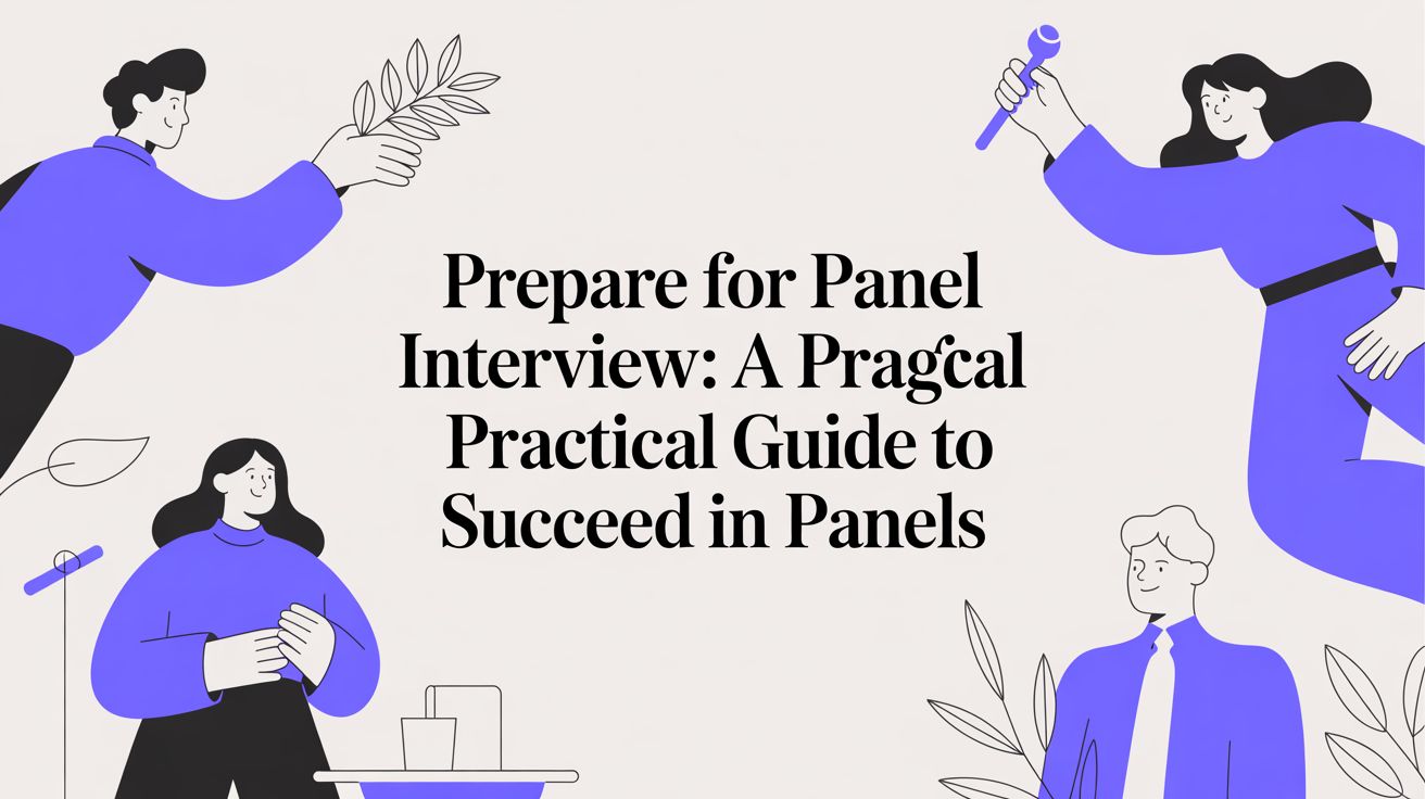Prepare for panel interview: A Practical Guide to Succeed in Panels