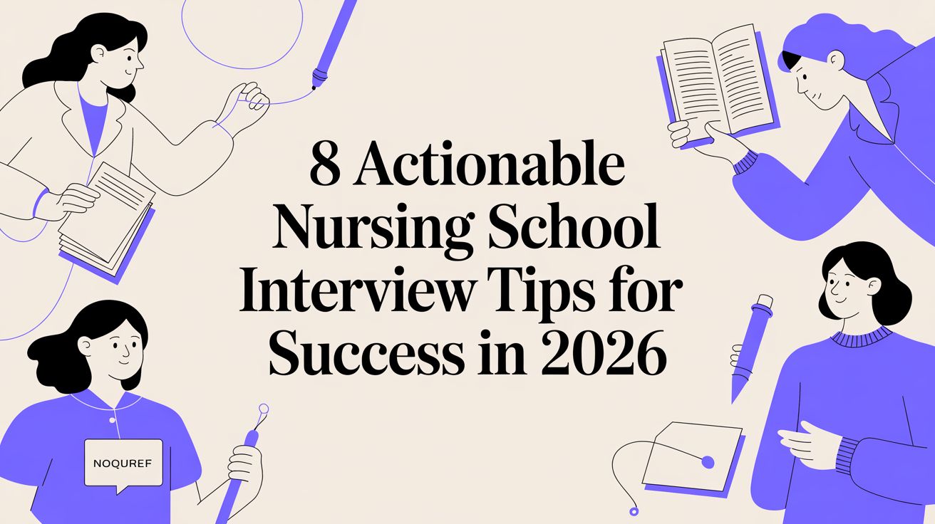 8 Actionable Nursing School Interview Tips for Success in 2026