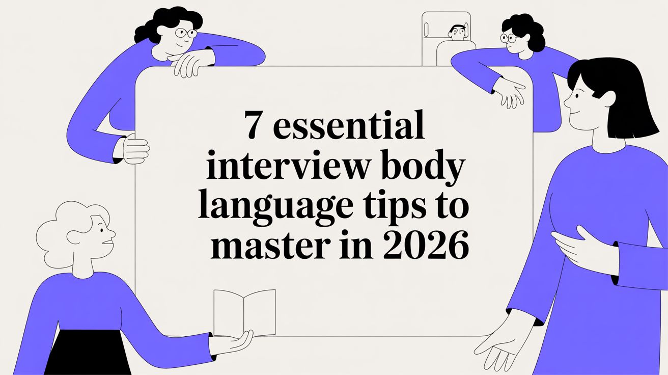 7 Essential Interview Body Language Tips to Master in 2026