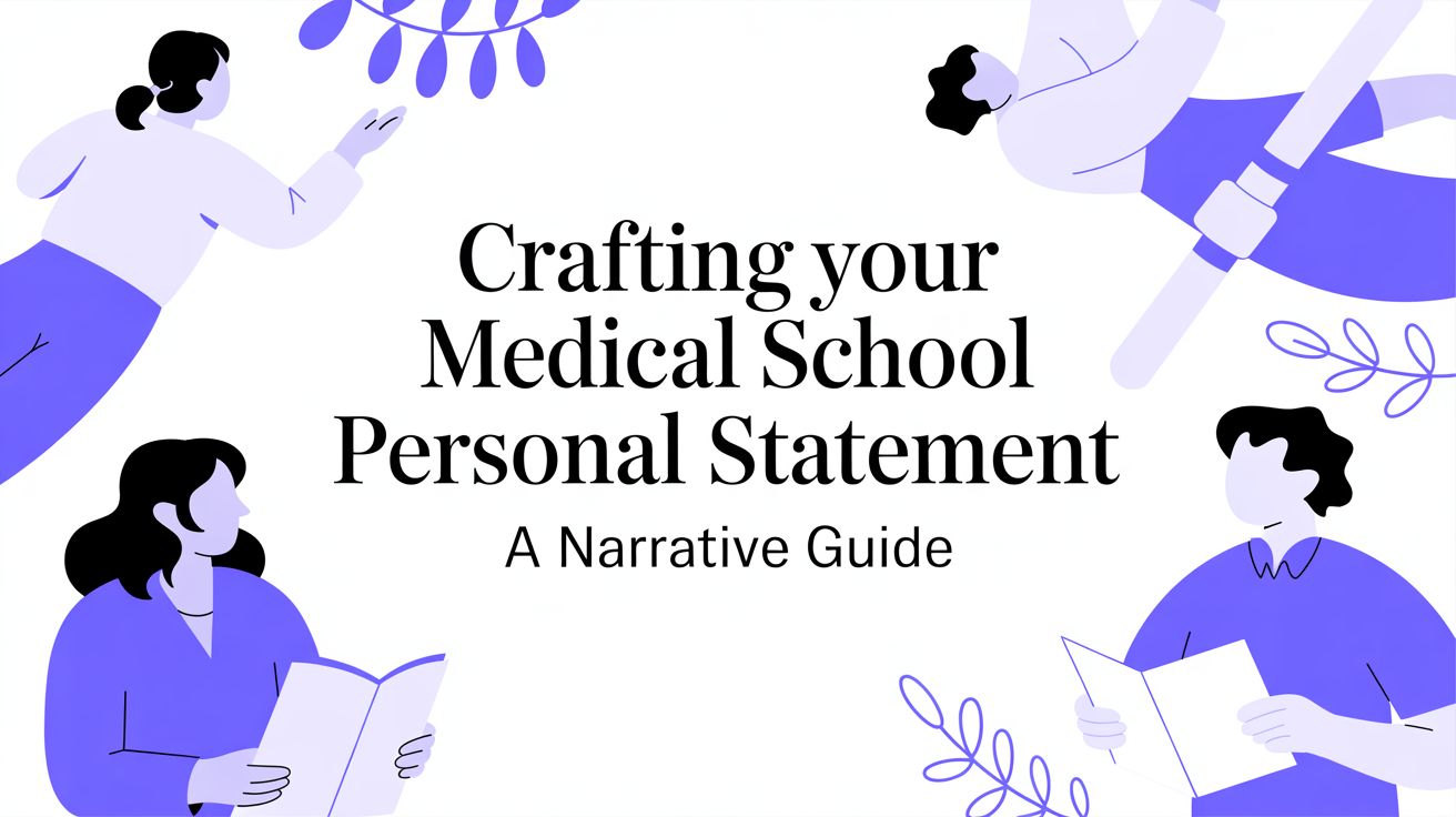 Crafting Your Medical School Personal Statement A Narrative Guide