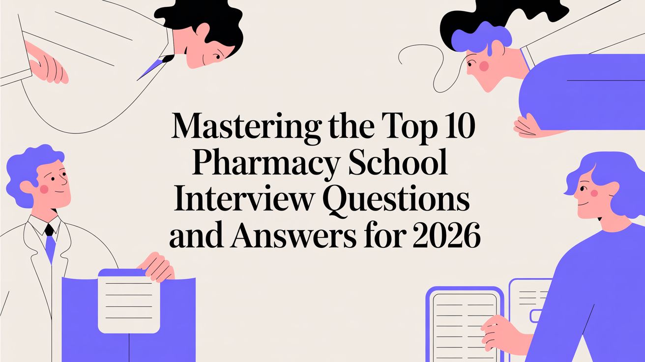 Mastering the Top 10 Pharmacy School Interview Questions and Answers for 2026