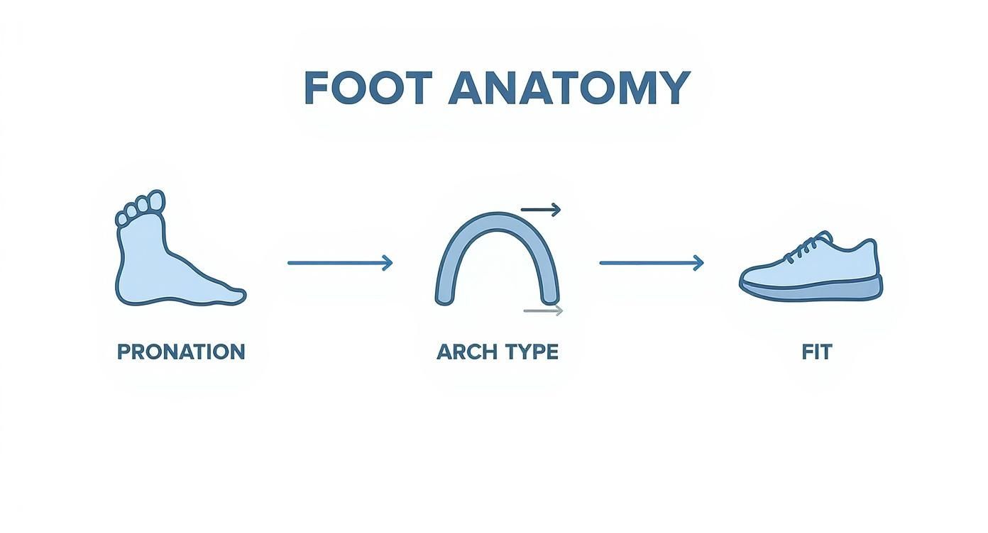 Infographic about workout shoes for women