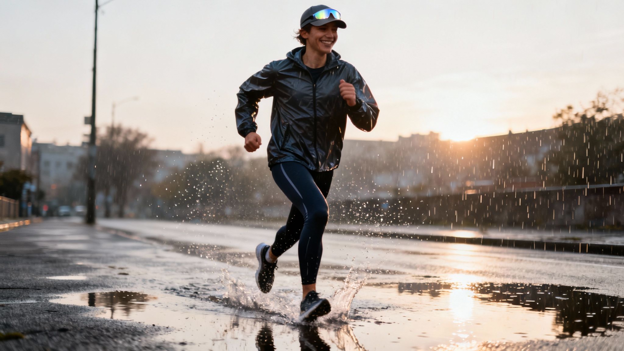 How to Run in the Rain and Actually Enjoy It
