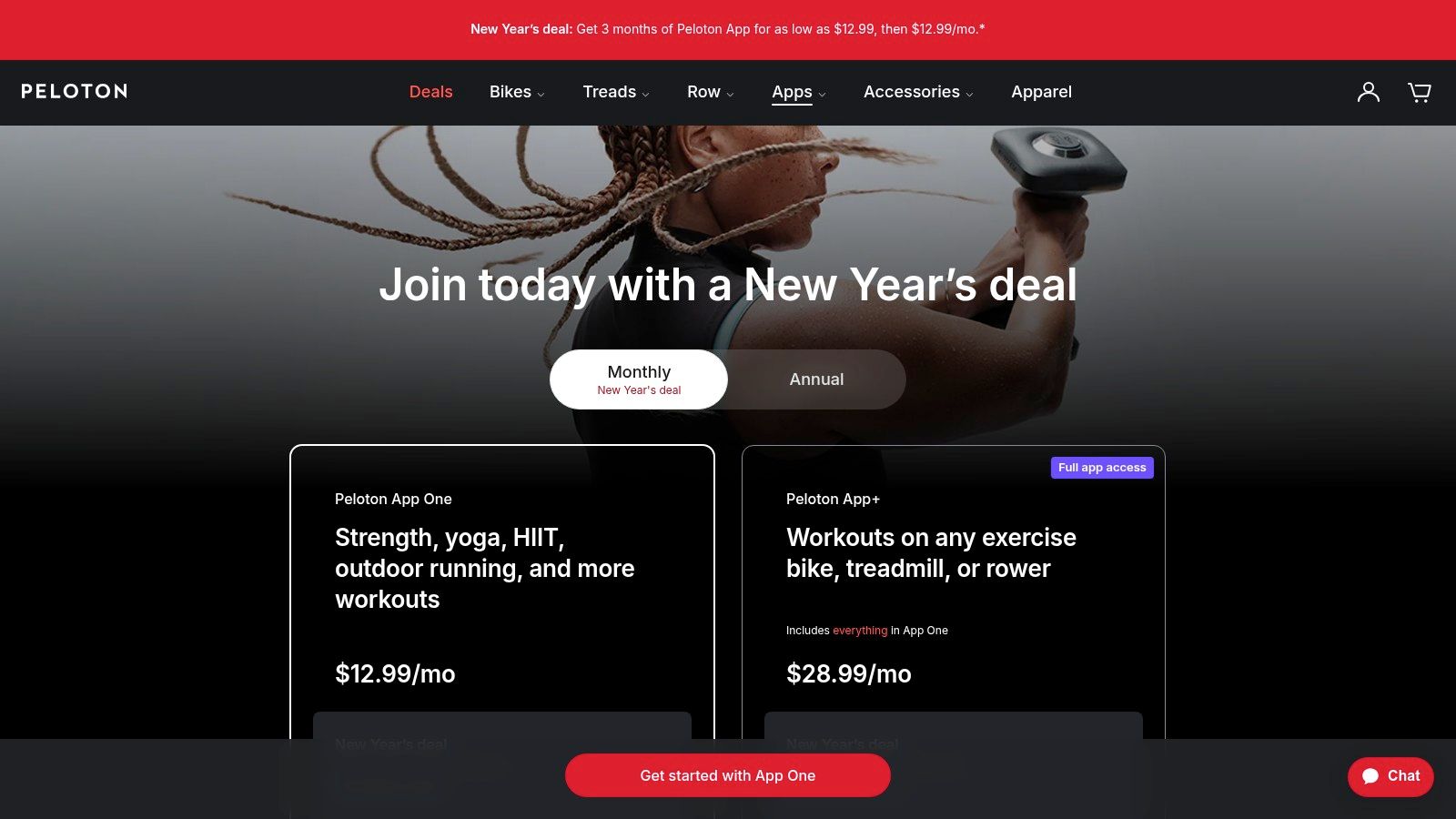 Peloton App (App One / App+)