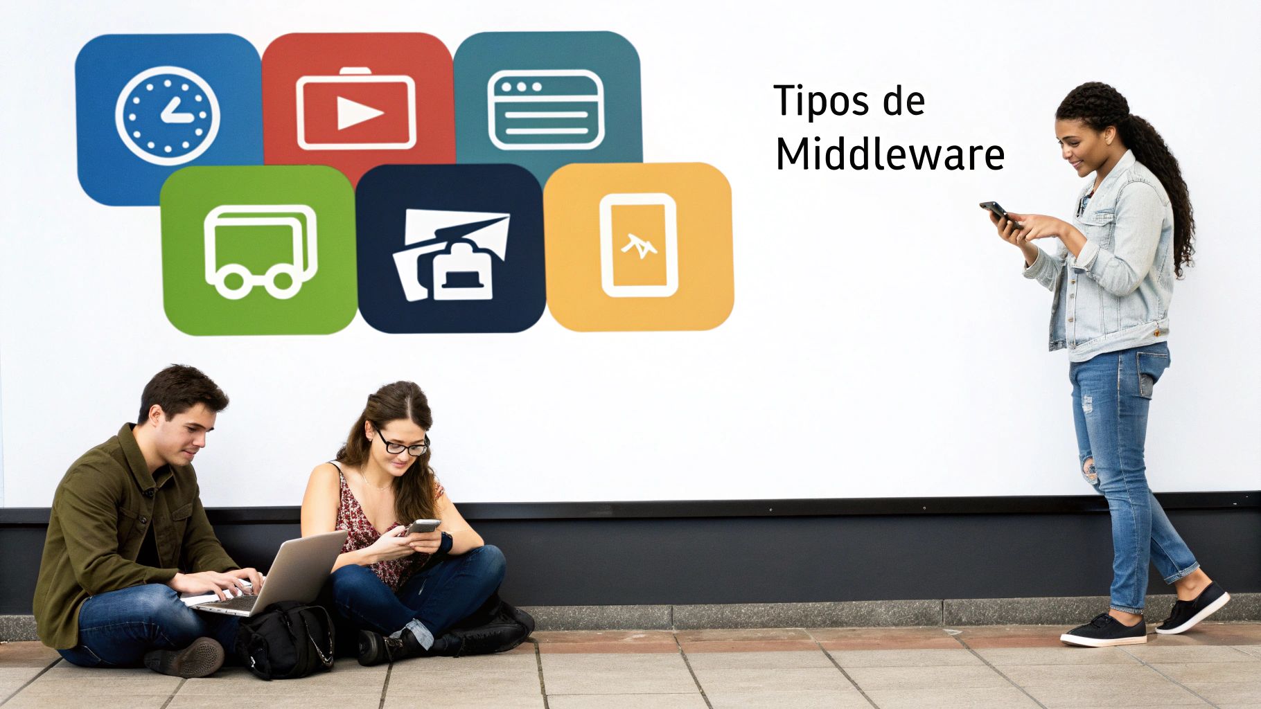 El middleware, funciona como intermediario entre componentes tecnológicos en arquitecturas distribuidas y modernas. Middleware en arquitectura de software: capa que conecta aplicaciones y servicios para facilitar la interoperabilidad