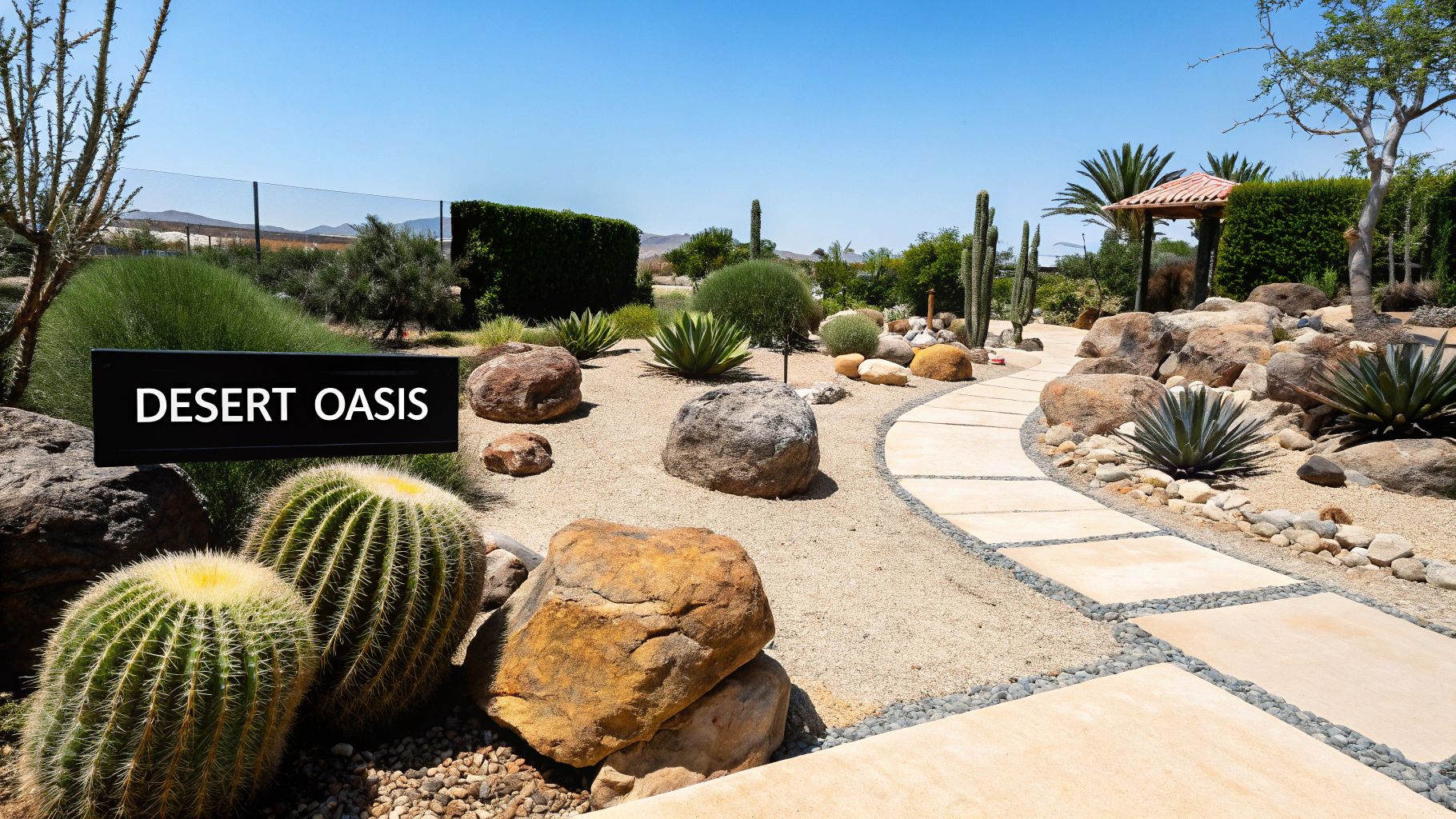 Desert Rock Garden