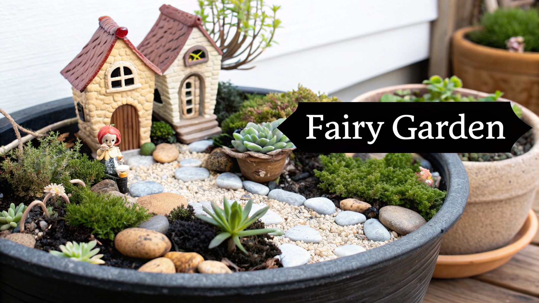 Miniature Succulent Fairy Garden