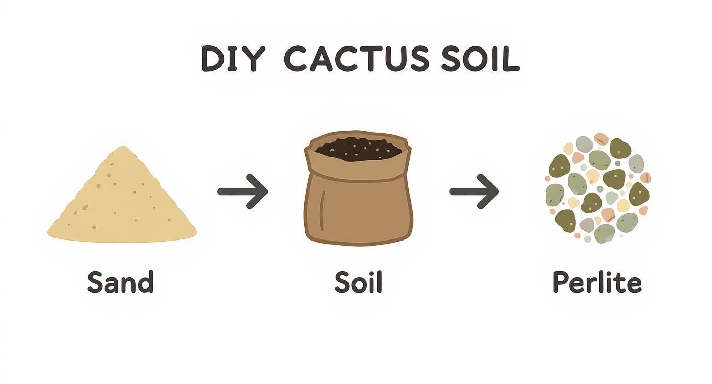 Infographic about grow a cactus