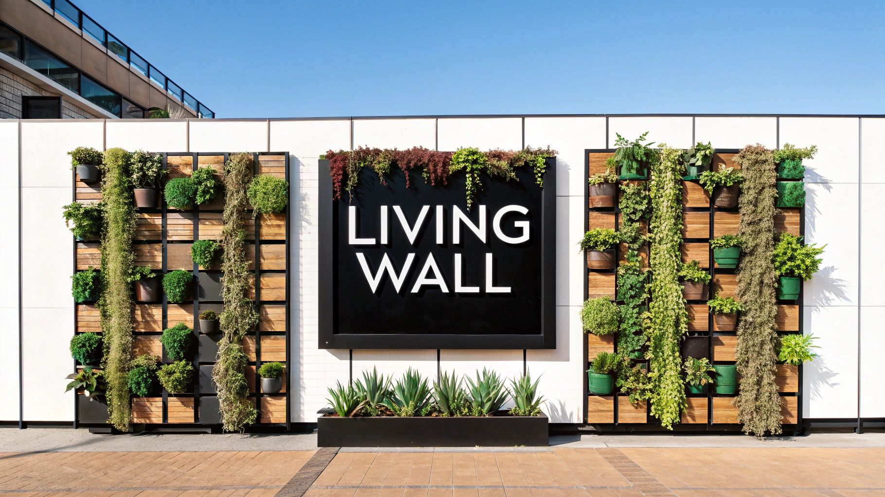 Vertical Succulent Wall