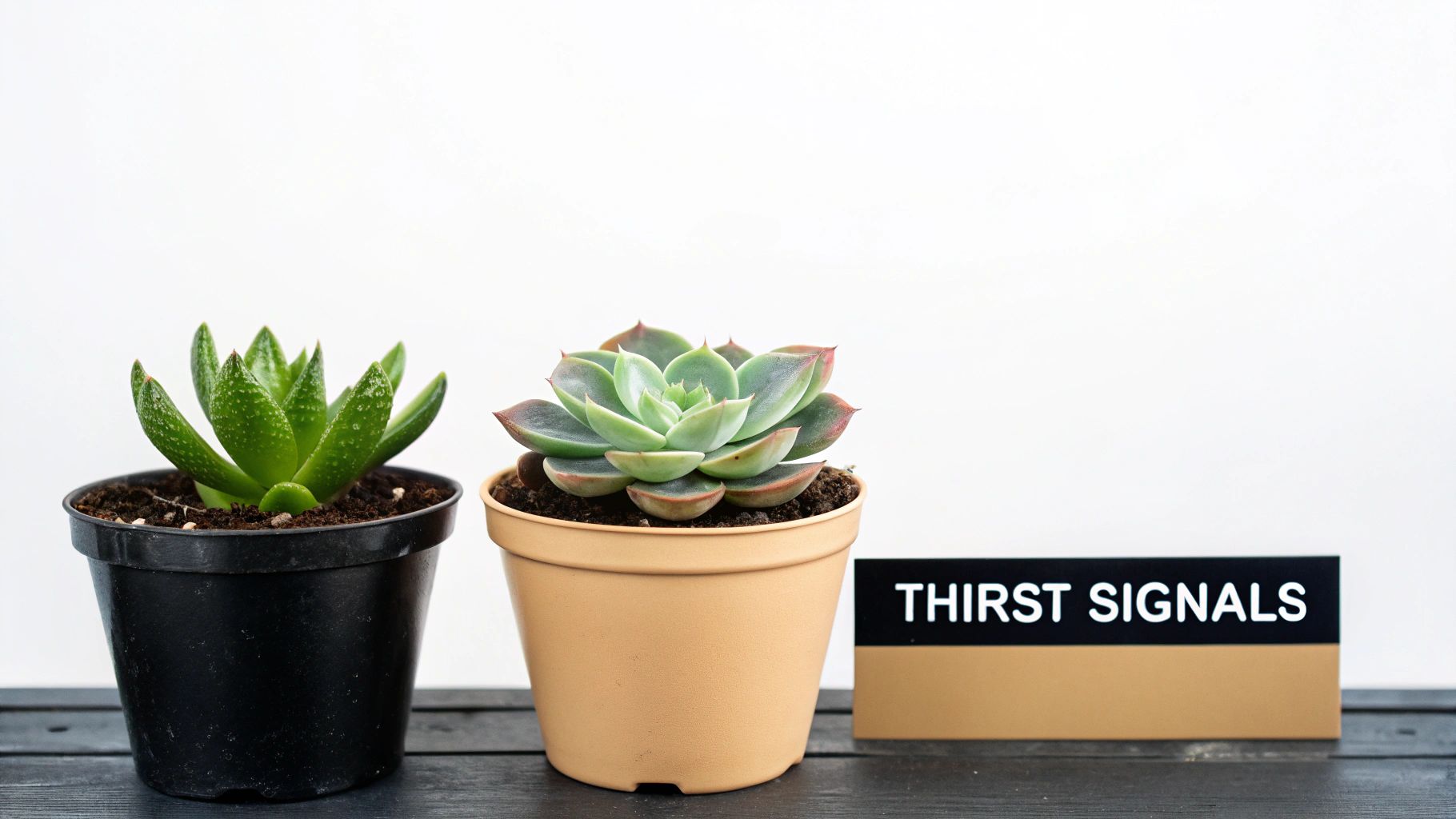 A succulent thriving in bright sunlight near a window