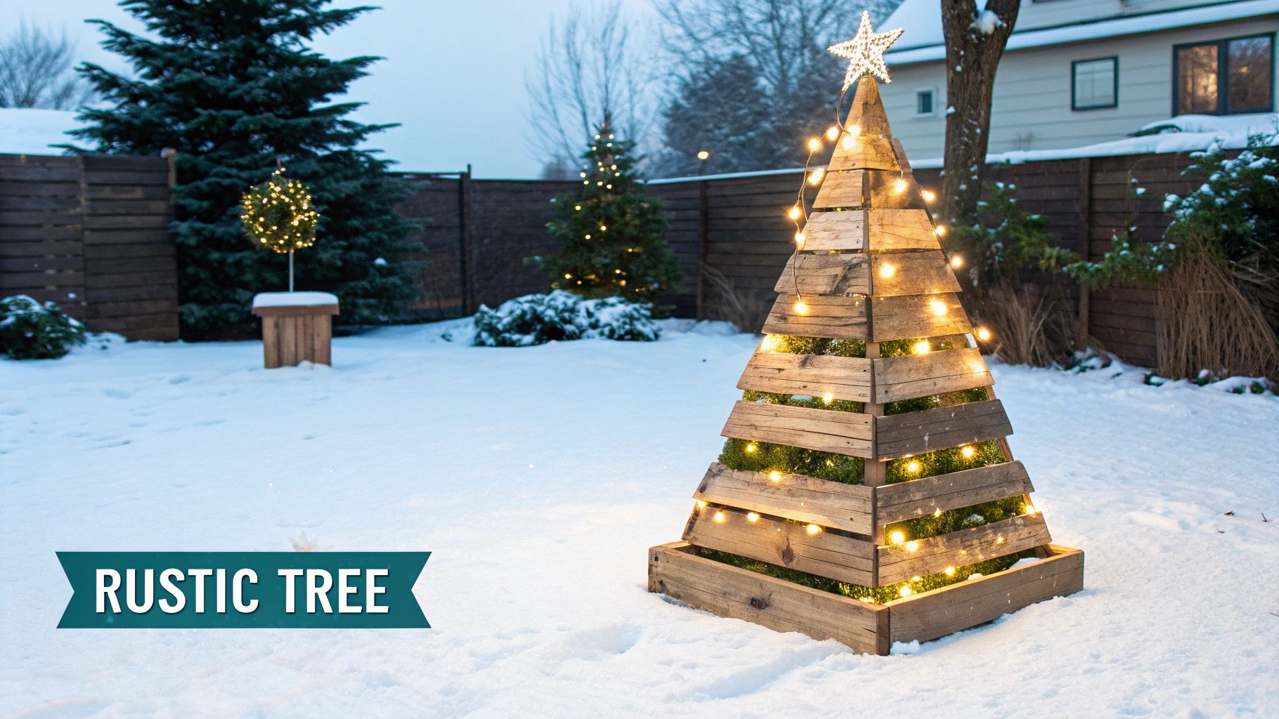 Pallet Wood Christmas Trees