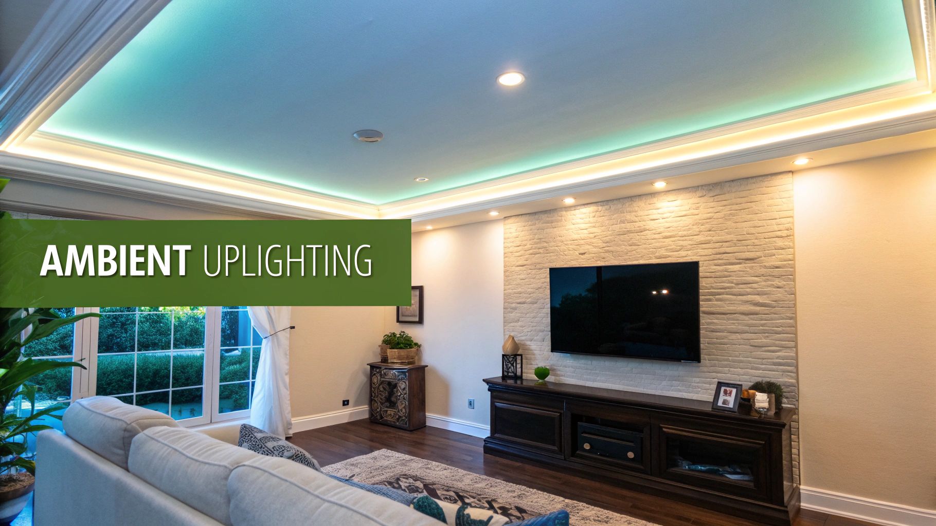 Cove and Crown Molding Accent Lighting