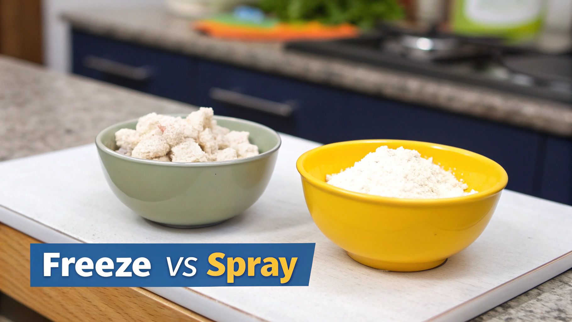 Scientist examining coffee beans under a microscope