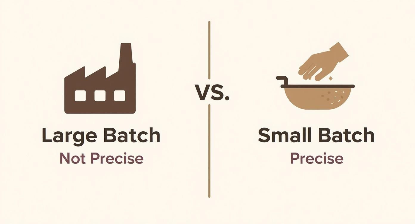 Infographic about best small batch coffee roasters
